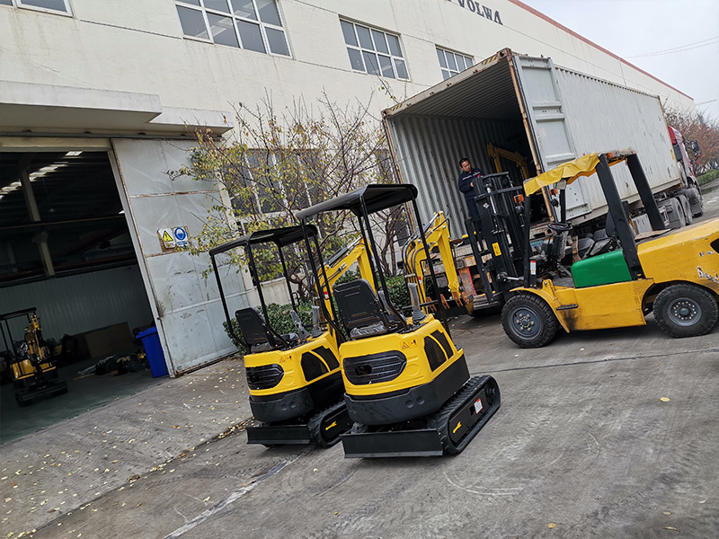KV12 mini excavators KV12 mini excavators