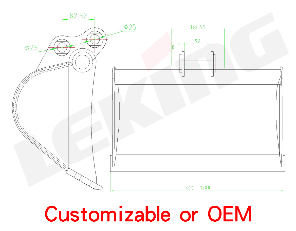 Sieve Bucket Size Details