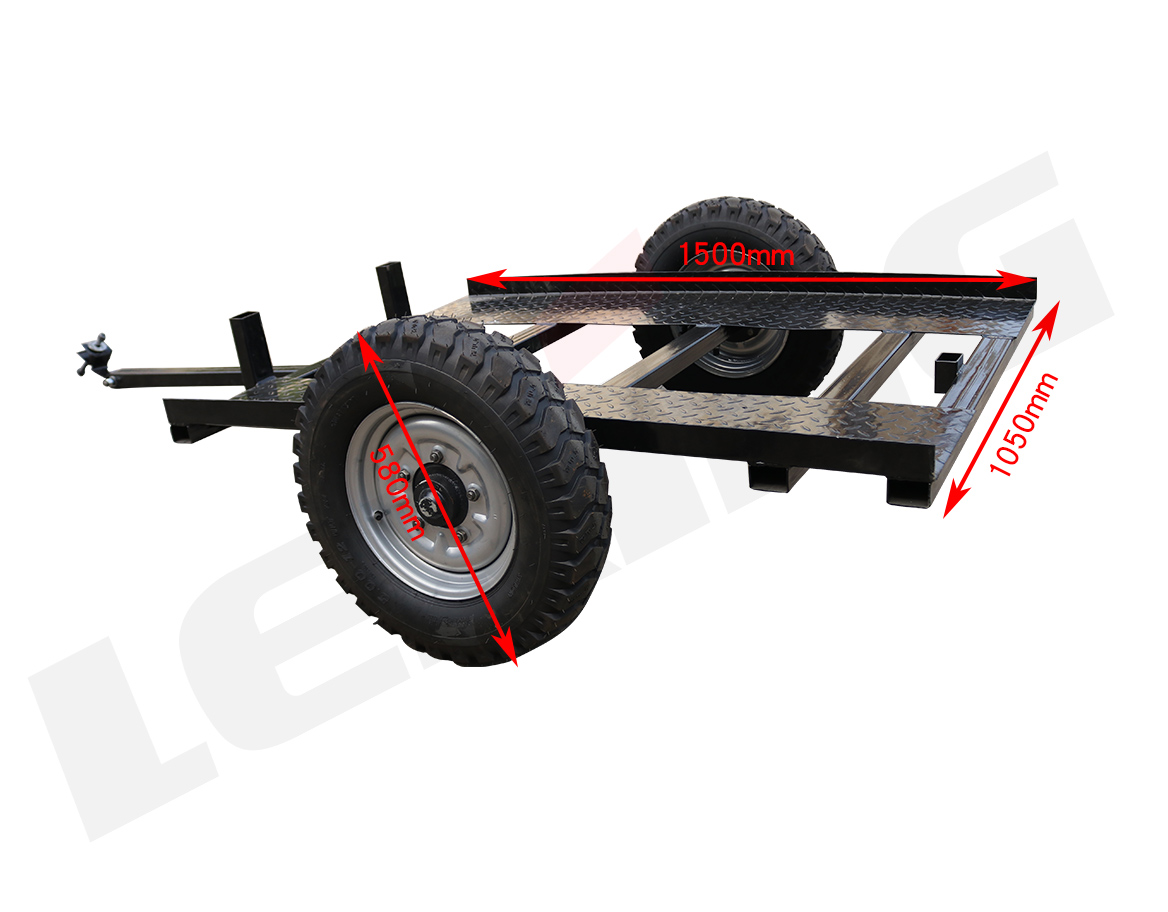 Excavator Trailer KT10 Size Details