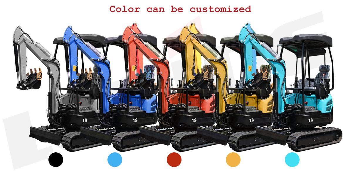 KE18 Electric Excavator Optional Color