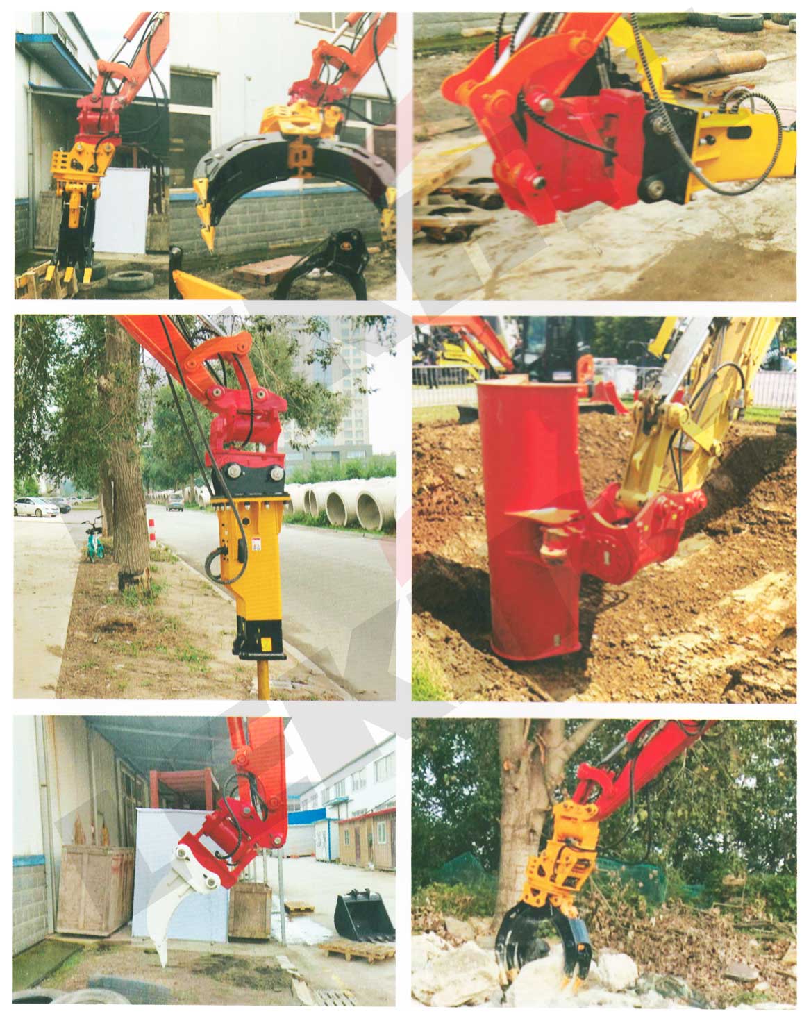 Tilt Rotary Hitch Application scenarios Tilt Rotary Hitch Application scenarios