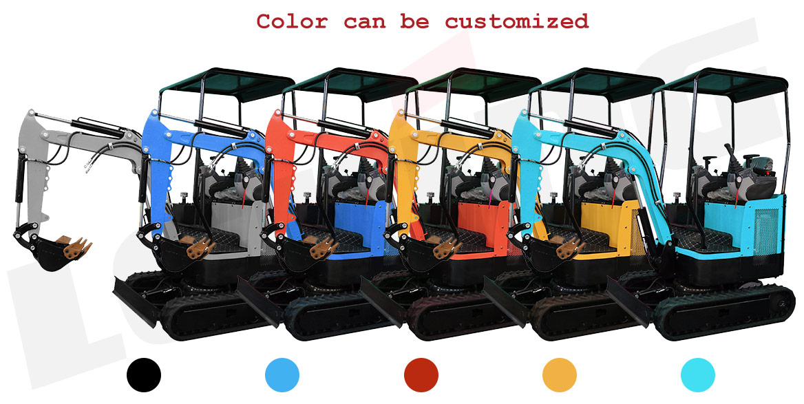KE17 Electric Excavator color KE17 Electric Excavator color