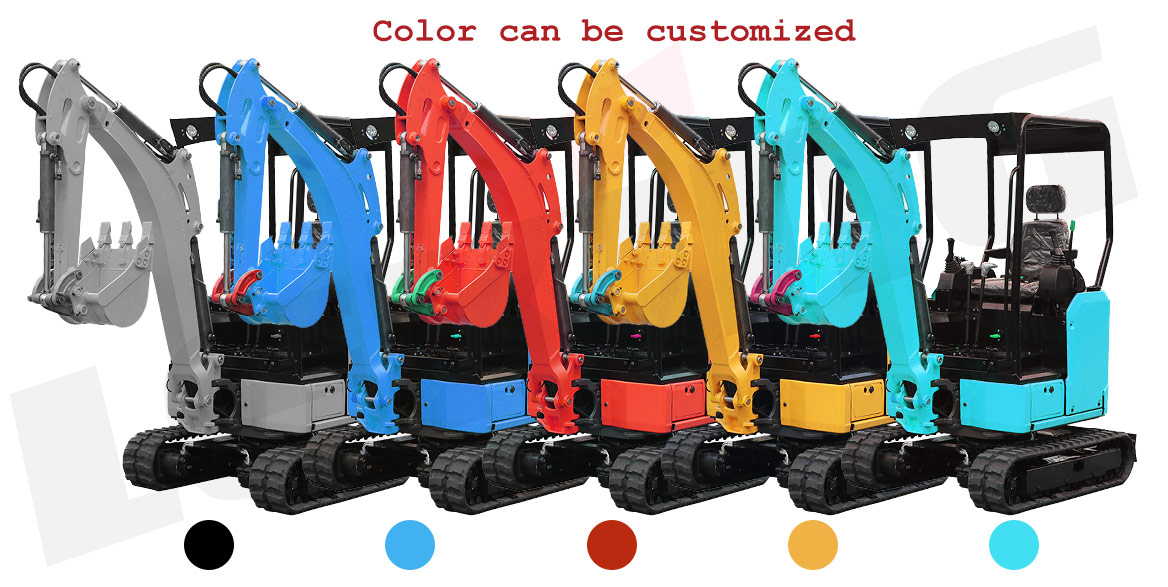 KV20 Mini Excavator Optional Color