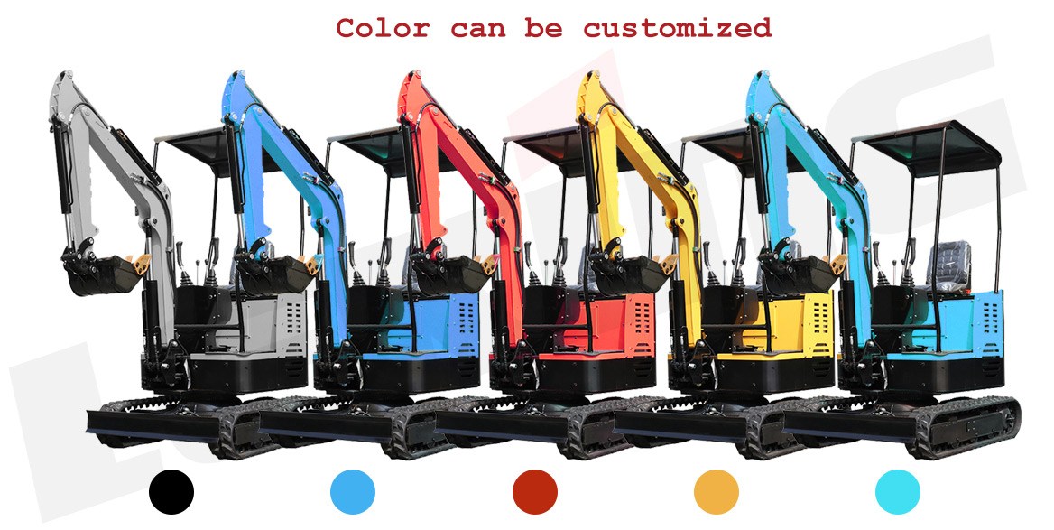 KV17-1 Mini Excavator Optional Color KV17A Mini Excavator Optional Color