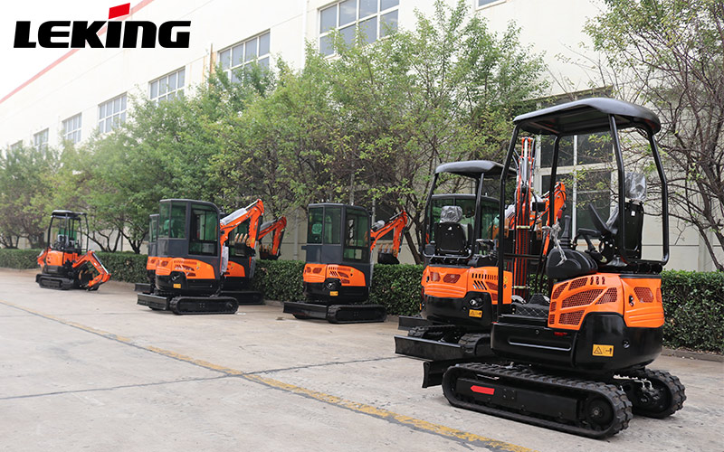 KV18 mini excavator export loading KV18 mini excavator export loading