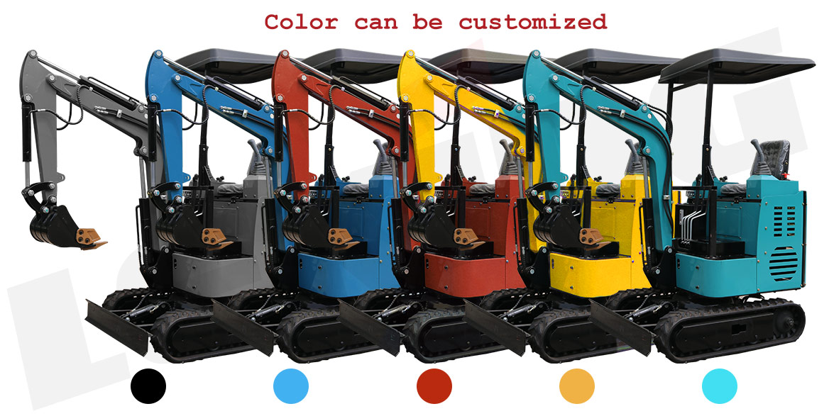 KE15 Electric Excavator Optional Color