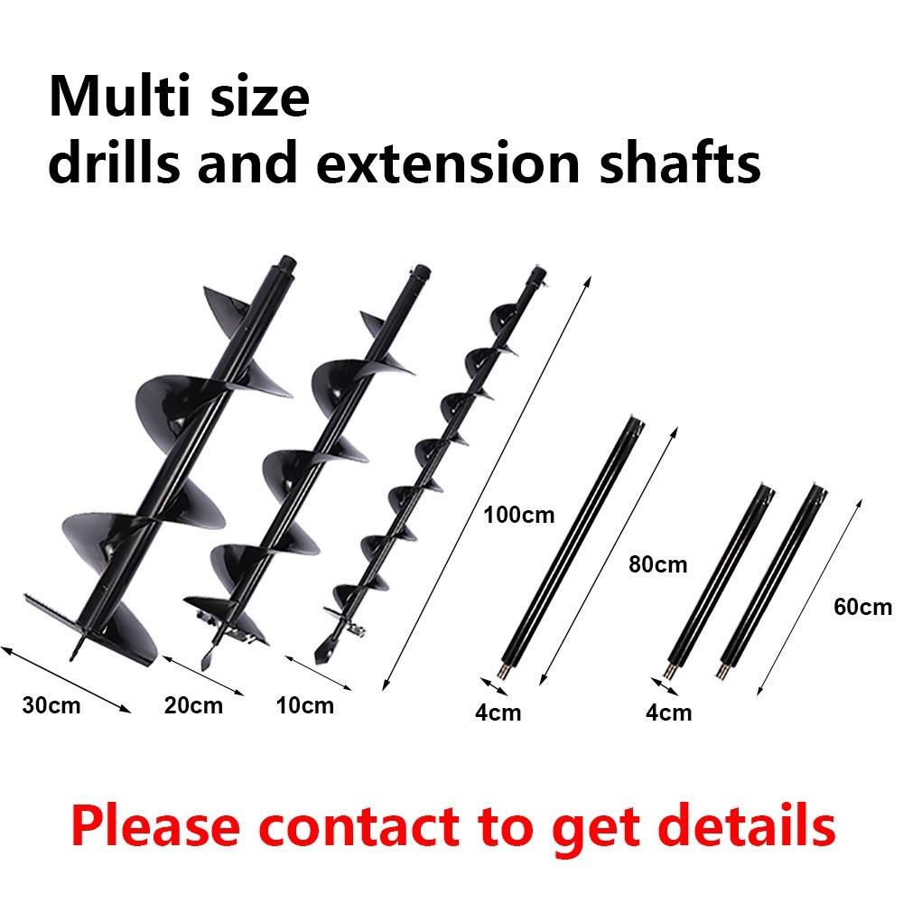 Auger Drill Size Details