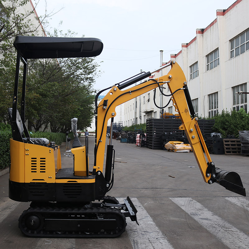 KV10 extended arm mini excavator