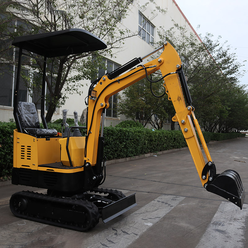 KV10 extended arm mini excavator