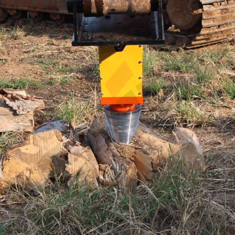 Wood chopping cone