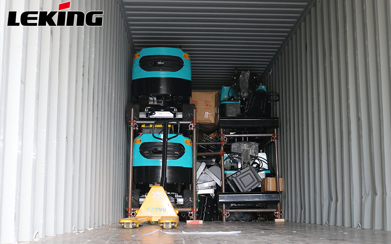 LeKing Machinery export a batch of excavators to Australia