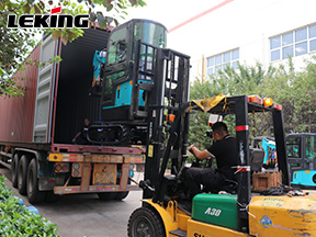 LeKing Machinery export a batch of excavators to Australia