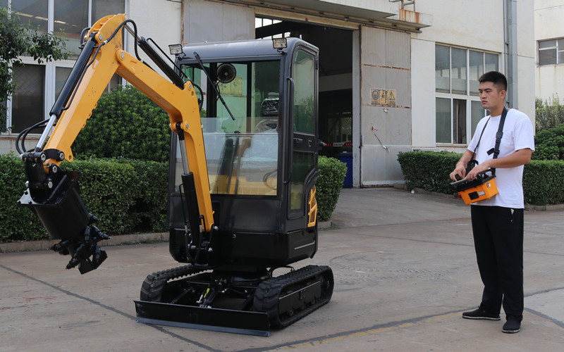 A batch of remote control excavators from LeKing Machinery are exported to Germany A batch of remote control excavators from LeKing Machinery are exported to Germany
