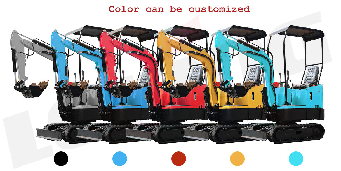 KV12 Mini Excavator Optional Color KV12 Mini Excavator Optional Color