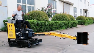 Mini Excavator Rotary Arm Customization