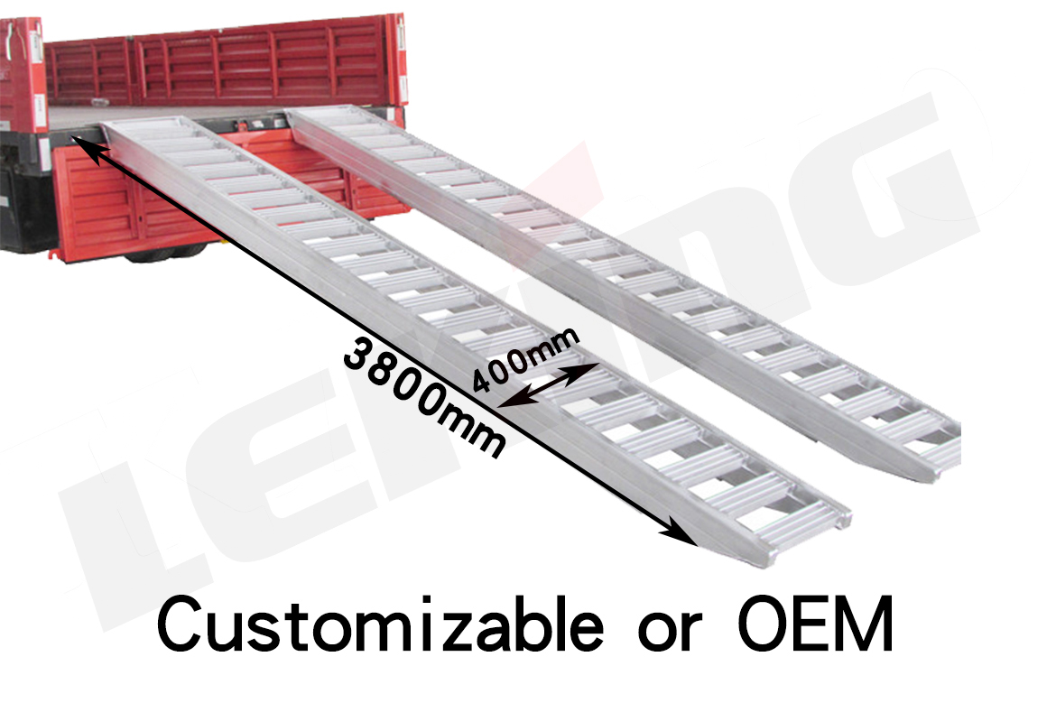 Excavator Ramps Parameter