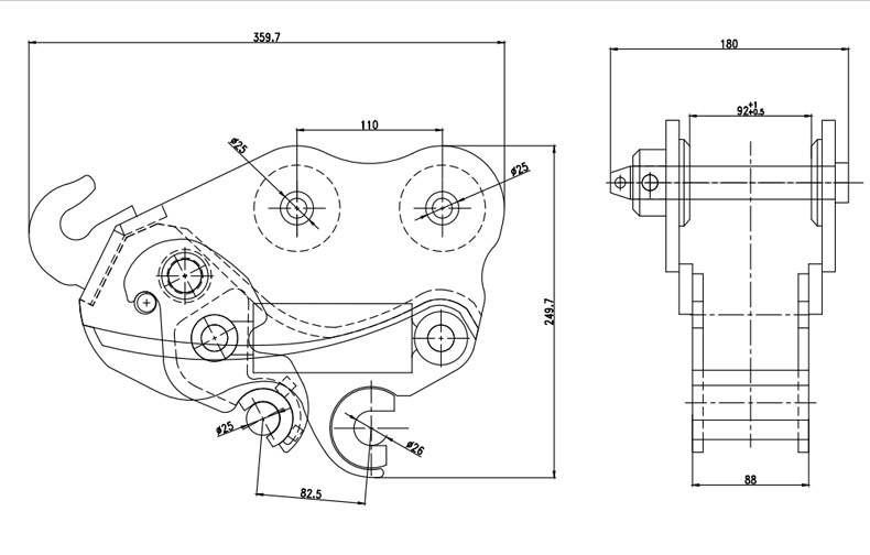 Automatic Quick Hitch