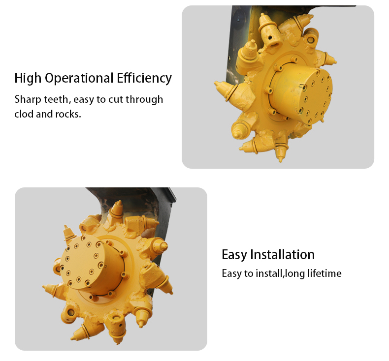 Excavator Milling Head