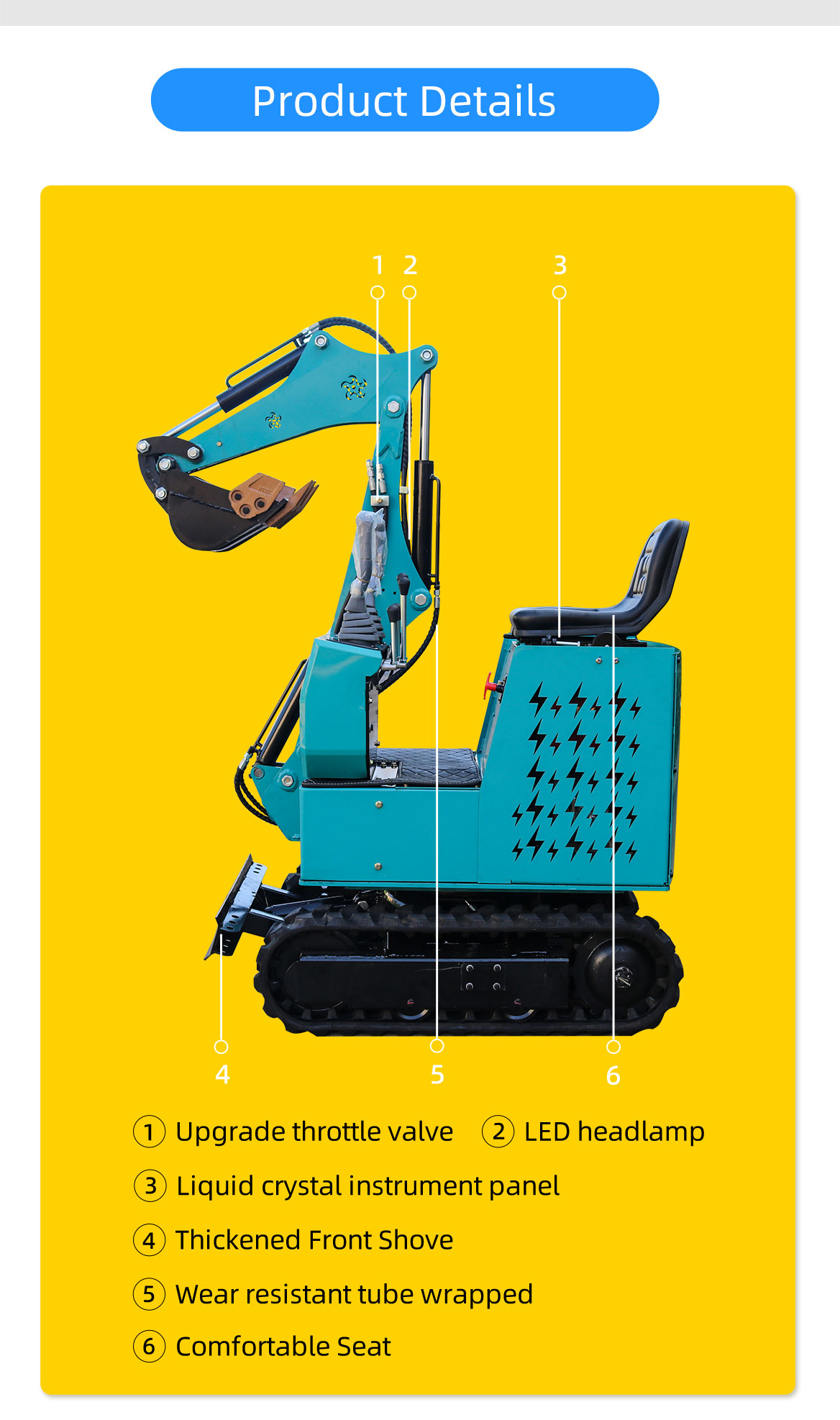 KE09 Electric Excavator