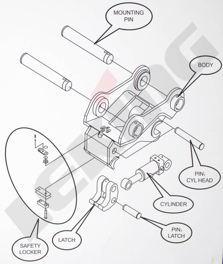 Hydraulic Quick Hitch