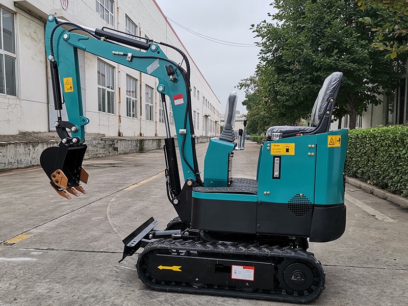 How hard is it to drive a mini excavator?