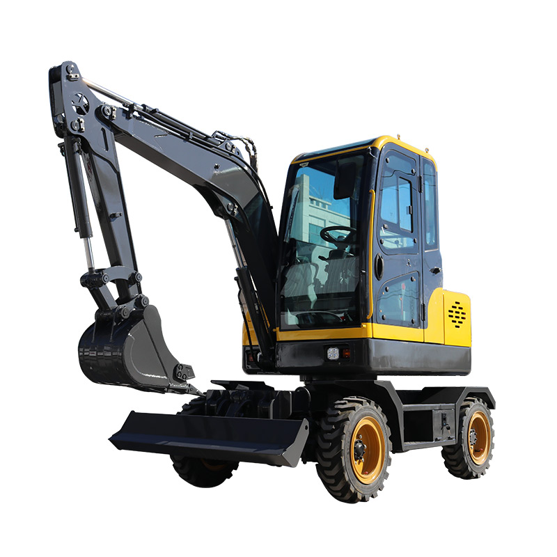 How much is a small wheeled excavator?