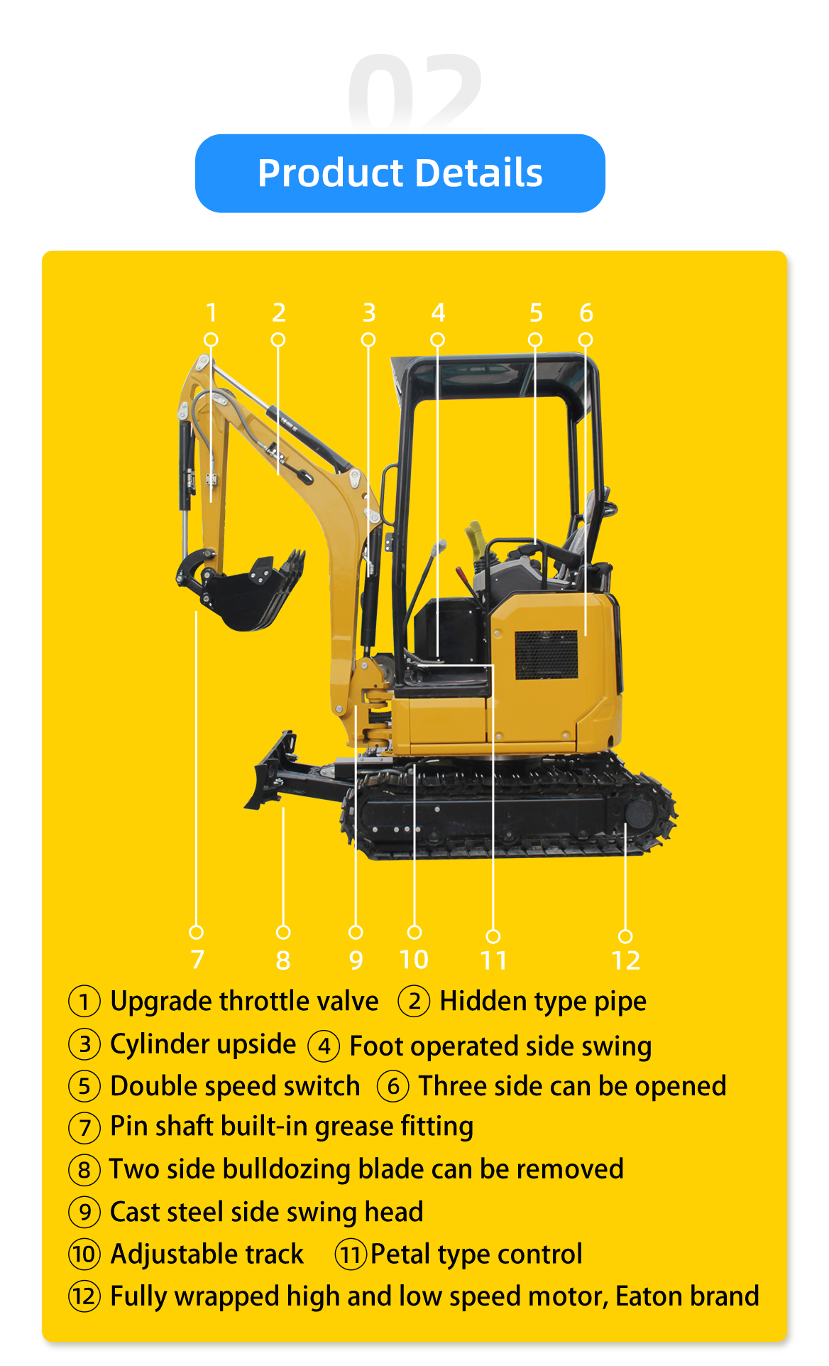 Mini Excavator-KV26