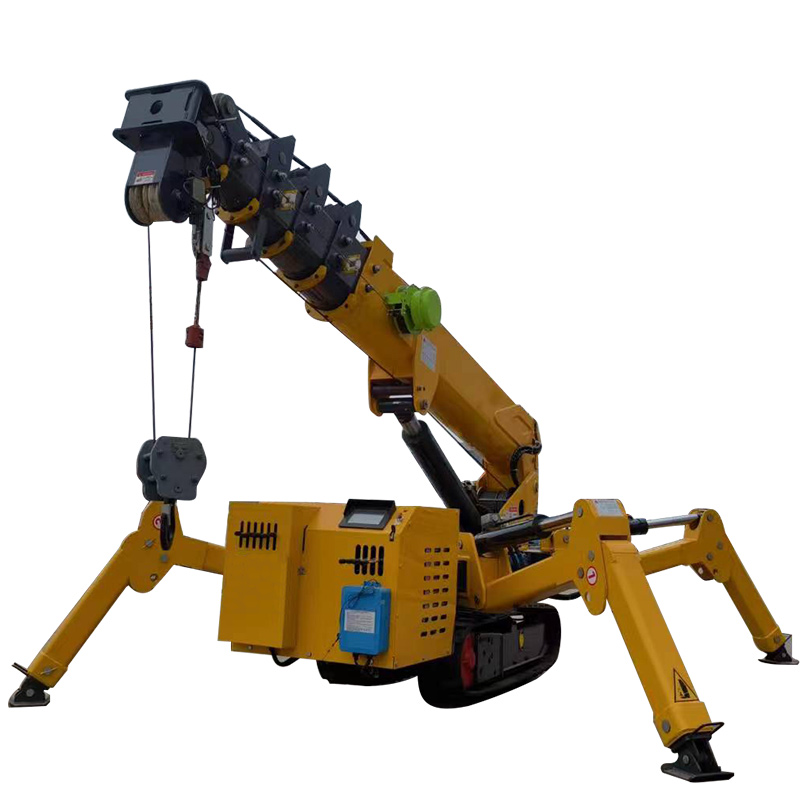 8 tons spider crane