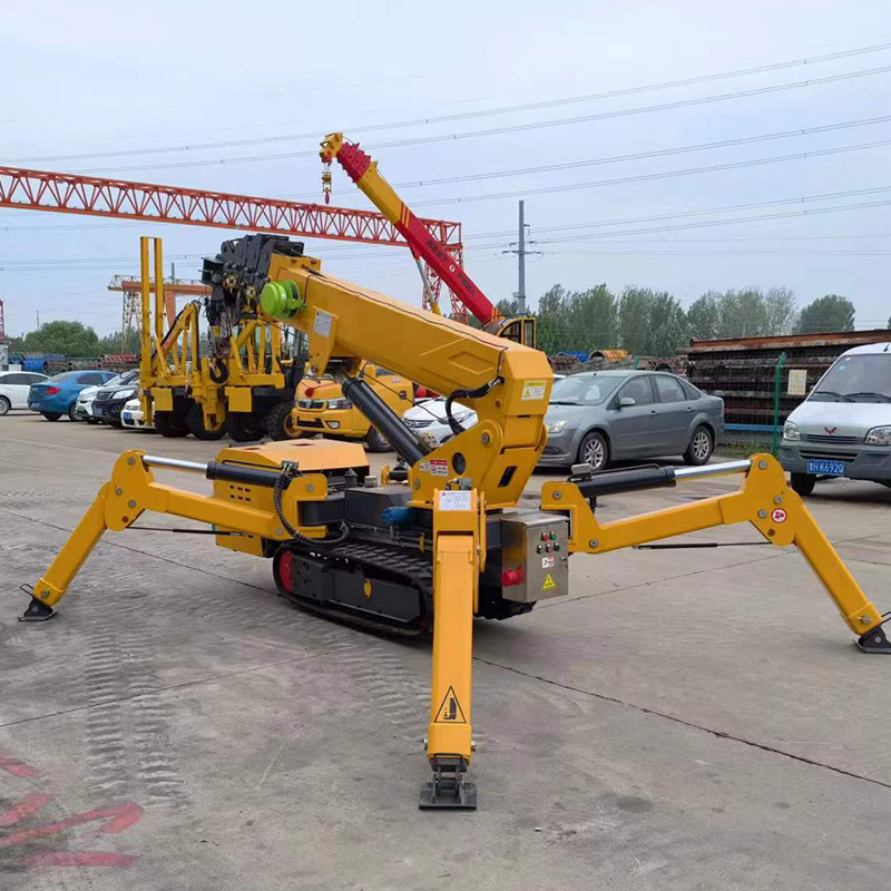 8 tons spider crane