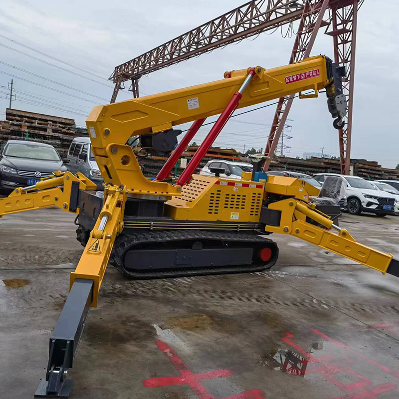 8 tons spider crane