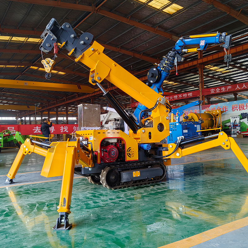 5 tons spider crane