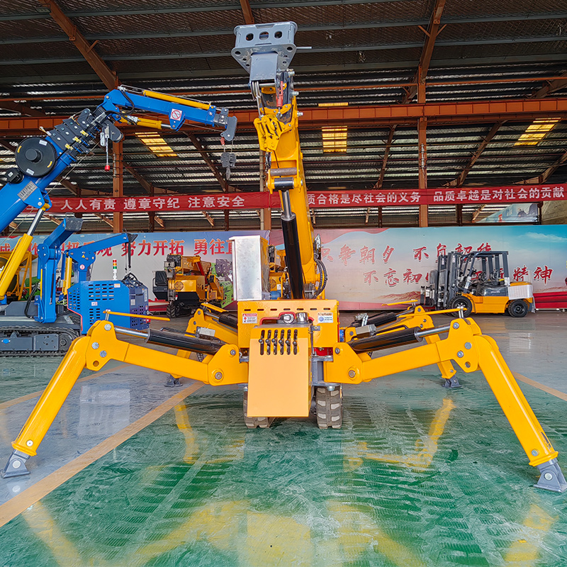 5 tons spider crane