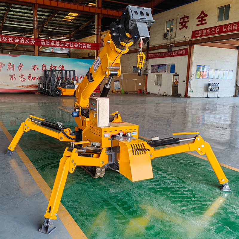 5 tons spider crane