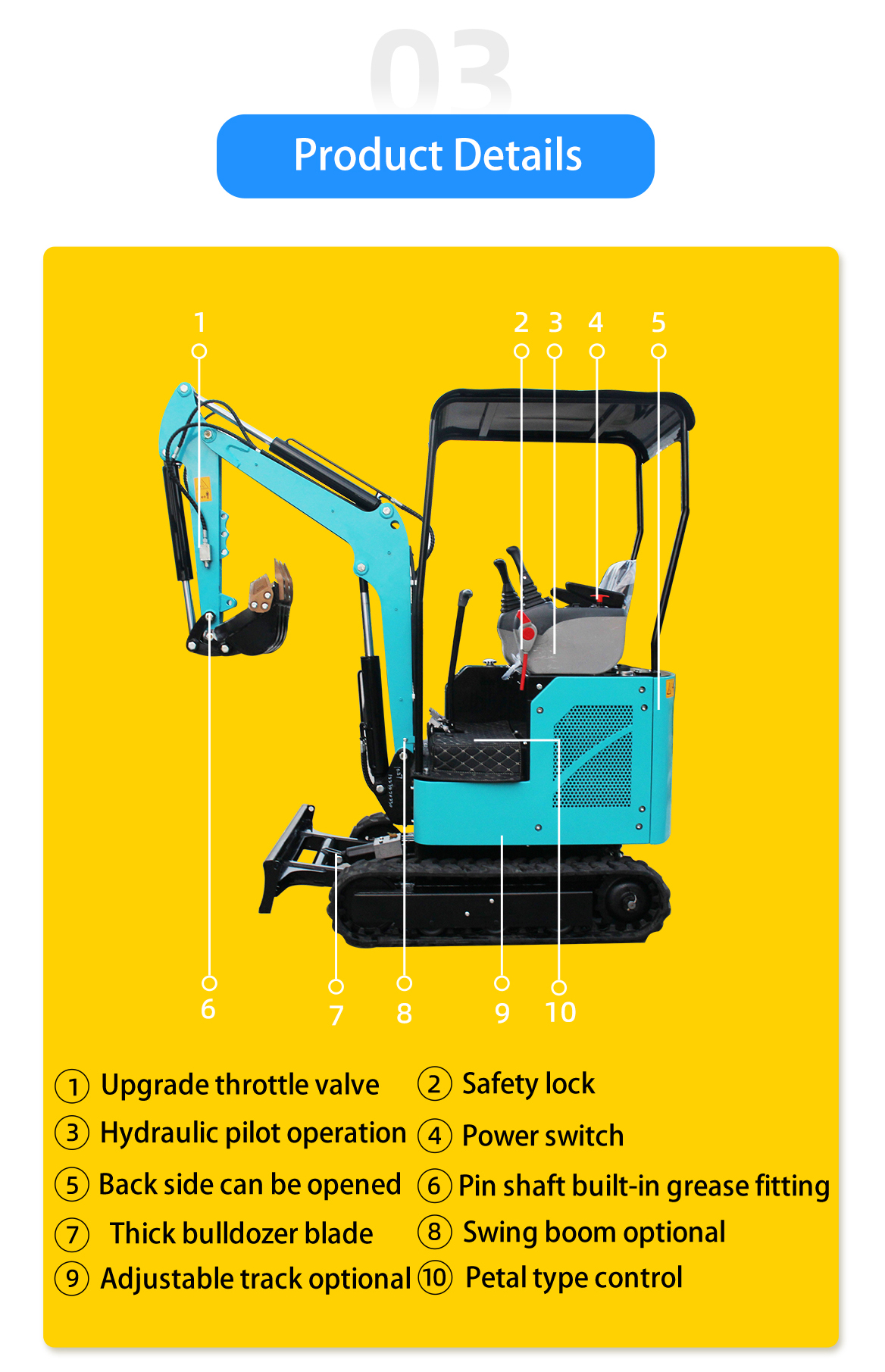 KV17-Mini Excavator