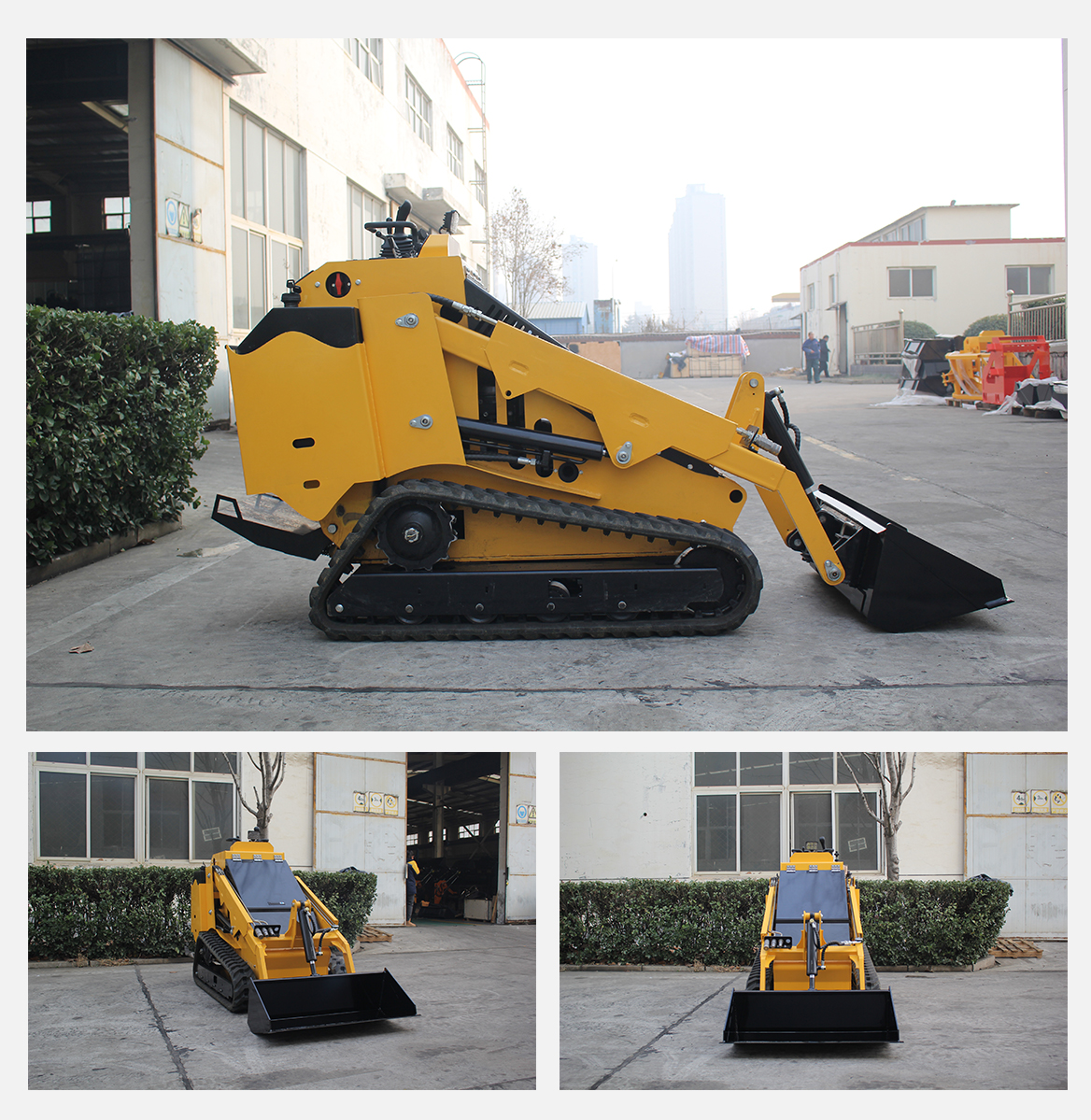 track sliding loader