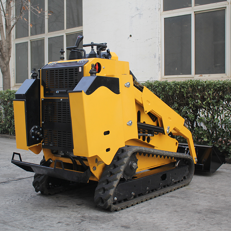 Track sliding loader
