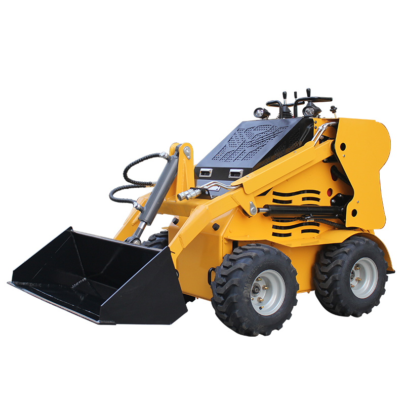 Wheeled sliding loader