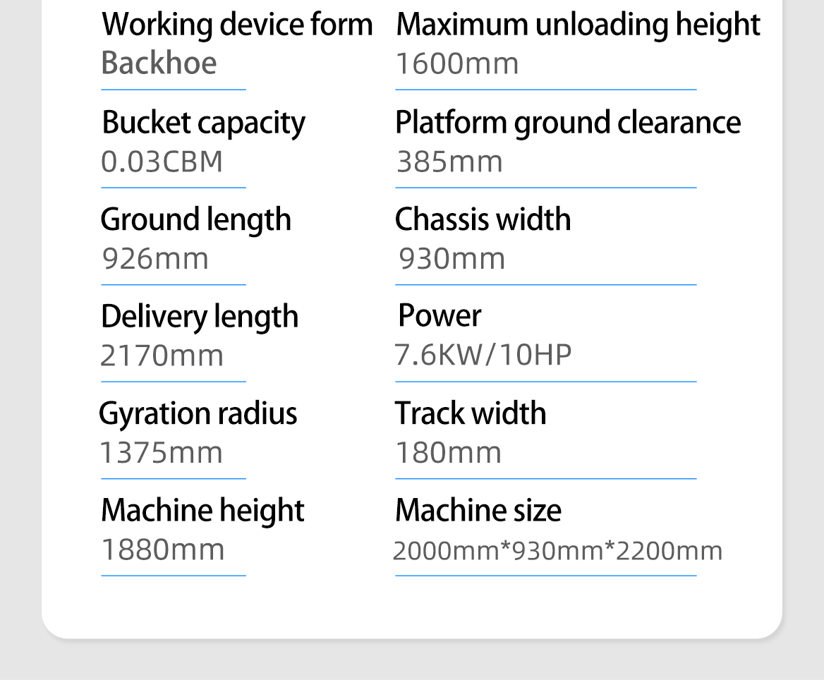 Mini Excavator-KV12Plus