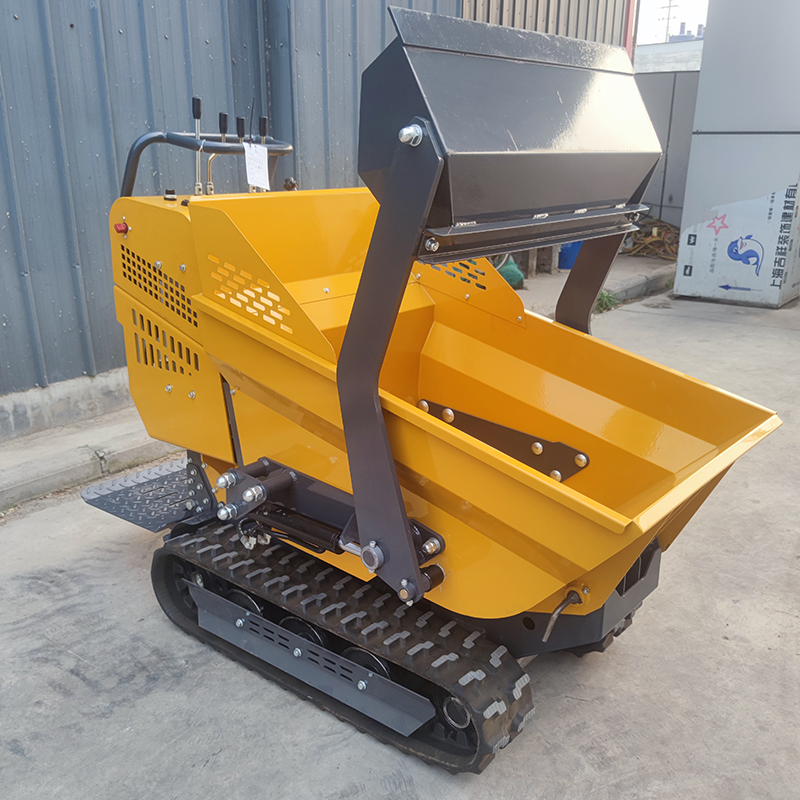 Solve the problem of indoor and outdoor handling, hydraulic dump sets a new benchmark