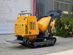 Crawler Concrete Mixer Dumper – Combining Mixing, Transporting, and Unloading for Unmatched Efficien