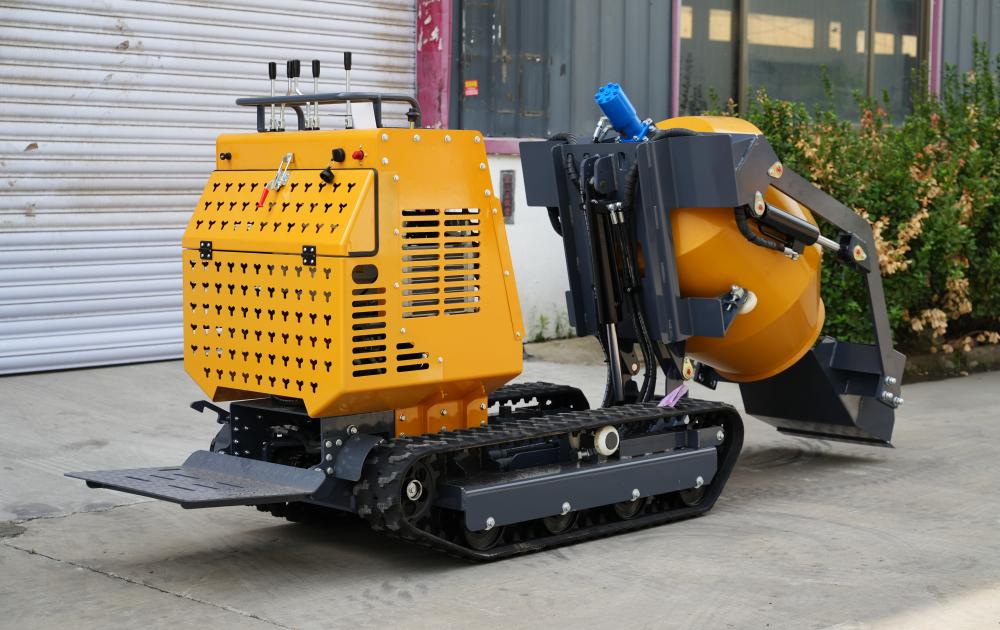 Crawler concrete mixer Crawler concrete mixer