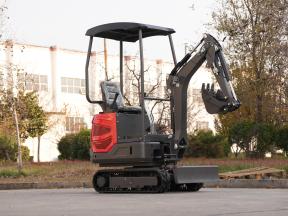 1.2 Ton compact body with side swing arm design can easily cope with narrow space operations