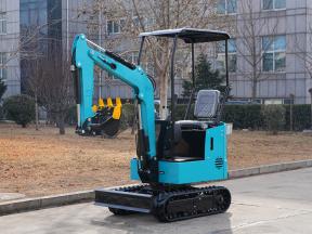 Designed for Narrow Conditions: A Detailed Performance of the KV12-A Crawler Excavator