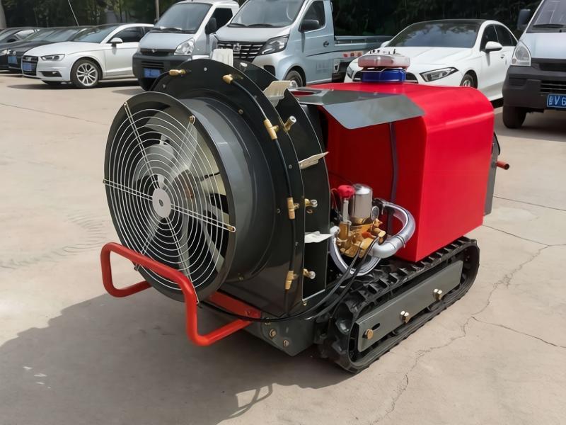 Remote-controlled sprayer